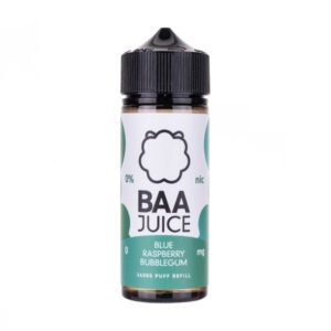 Blue Raspberry Bubblegum 100ml Shortfill by Baa Juice