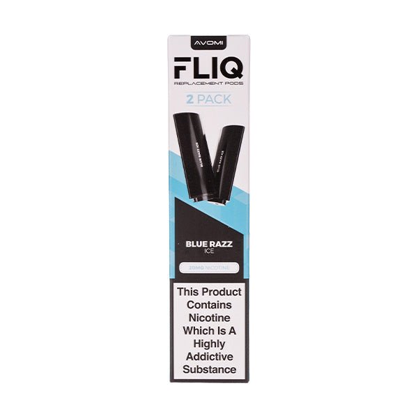 Blue Razz Ice FLIQ Prefilled Pods by Avomi