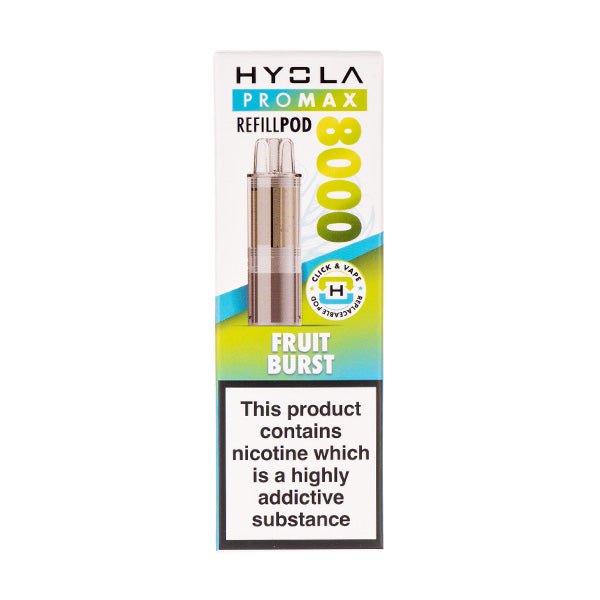 Fruit Burst Pro Max 8000 Prefilled Pod + Refill by Hyola