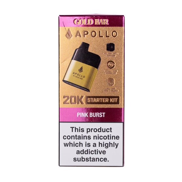 Gold Bar Apollo 20k Pod Kit - Image 9