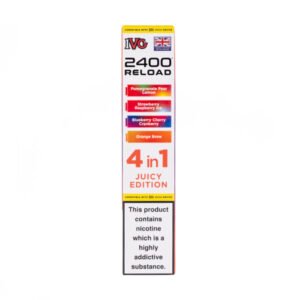 Juicy Edition IVG 2400 Reload Replacement Pods - 4 Pack