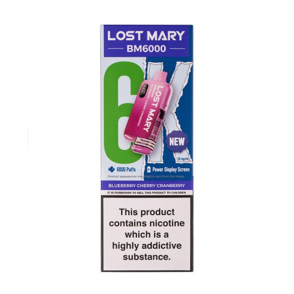 Lost Mary BM6000 Disposable Vape - Image 36