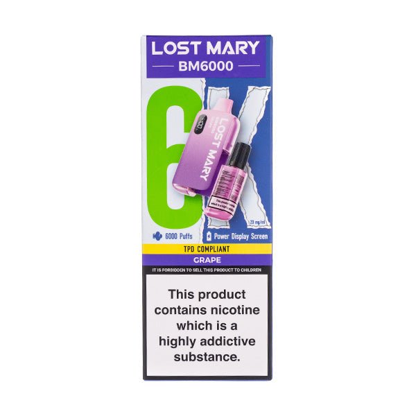 Lost Mary BM6000 Disposable Vape - Image 8