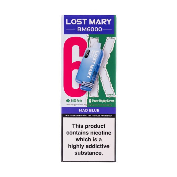 Lost Mary BM6000 Disposable Vape - Image 23