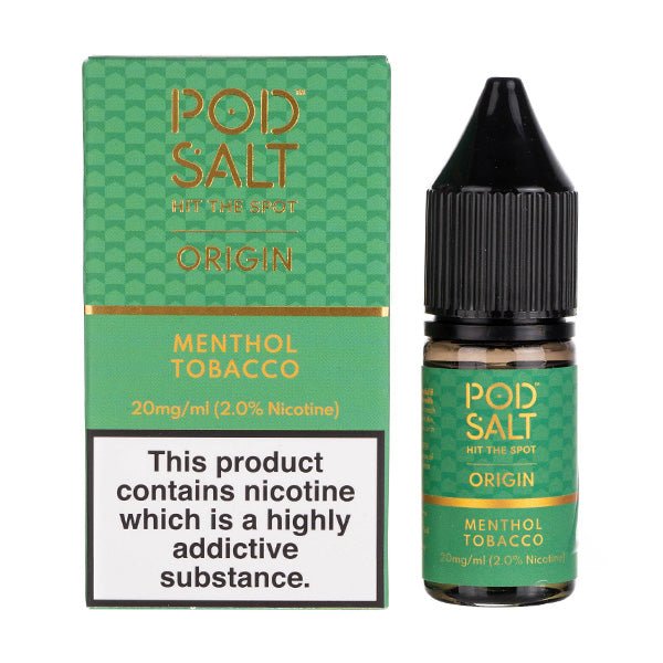 Menthol Tobacco Nic Salt by Pod Salt Origin - Image 2