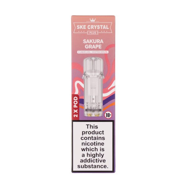 Sakura Grape Crystal Plus Prefilled Pods by SKE