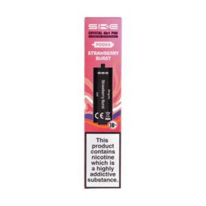 Strawberry Burst Crystal 4 in 1 Prefilled Pods by SKE