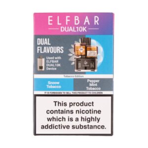Tobacco Edition Dual 10k Refill Pack by Elf Bar