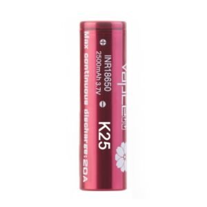K25 18650 2500mAh Battery by Vapcell