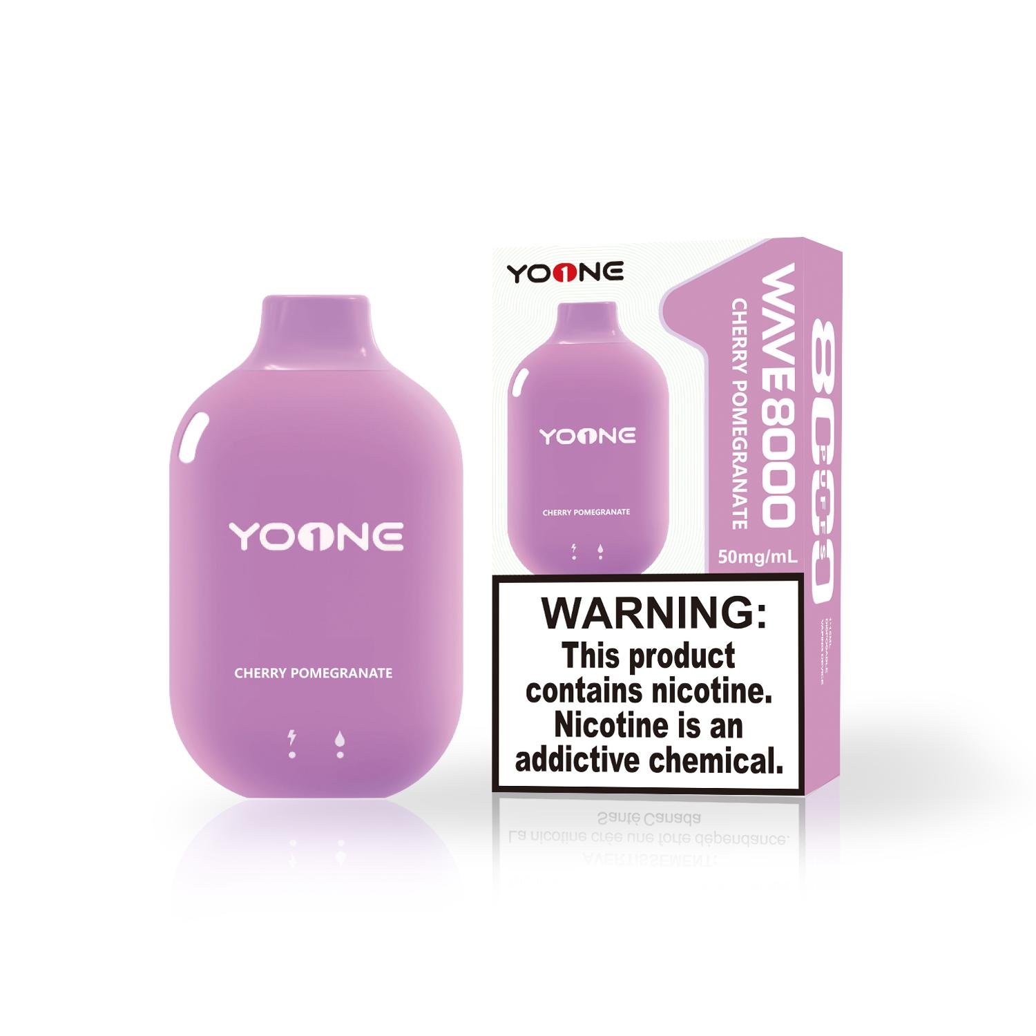 YOONE WAVE 9000 PUFF – CHERRY POMEGRANATE